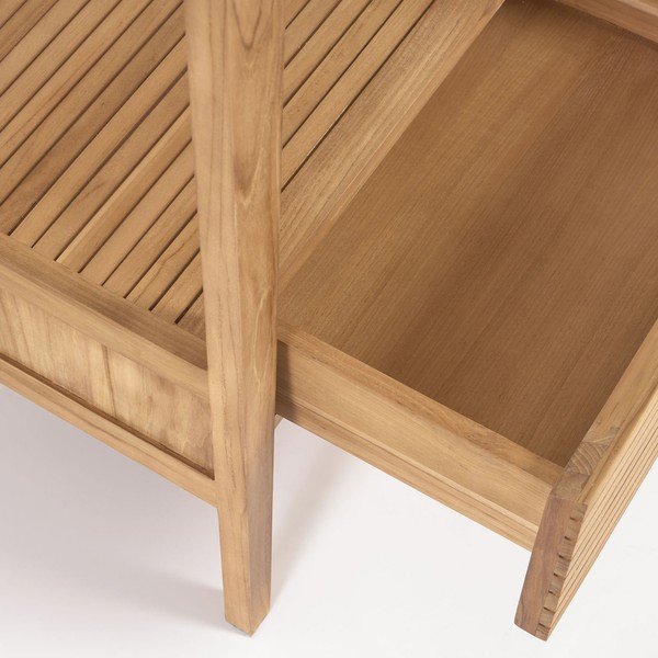 Sunday mosdókagyló alatti teakfa szekrény - Kave Home-image-3