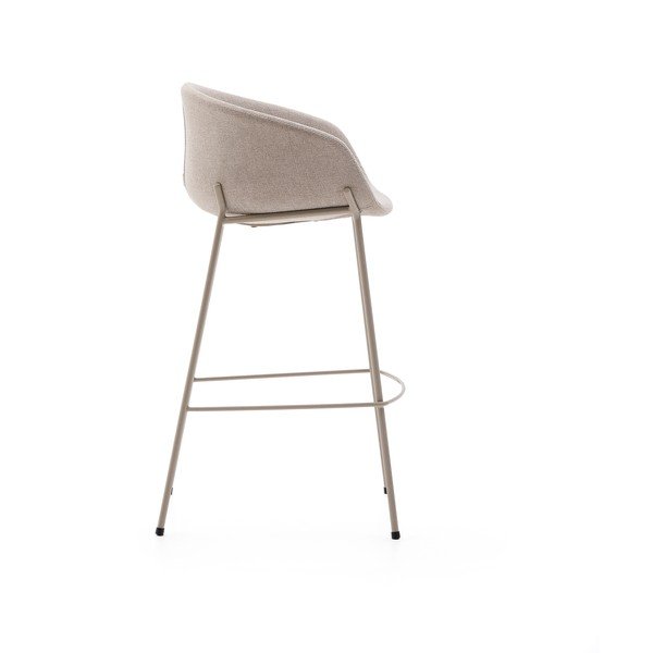 Bézs bárszék (ülésmagasság 75 cm) Yvette – Kave Home-image-4