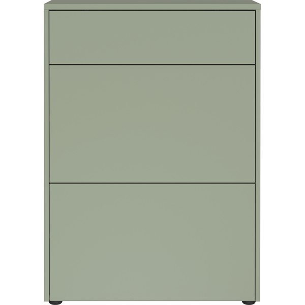 Szürkészöld matt szekrény 70x99x34 cm Binetto – Germania-image-3