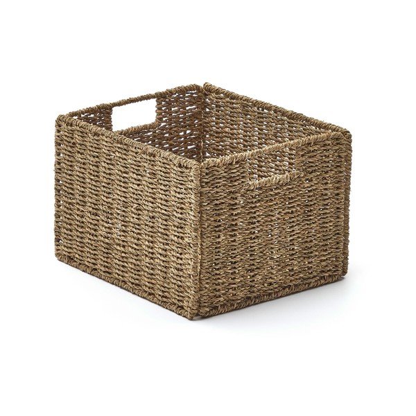 Tengerifű tárolókosár szett 2 db-os polcos állványhoz 32x27x22 cm Tossa – Kave Home