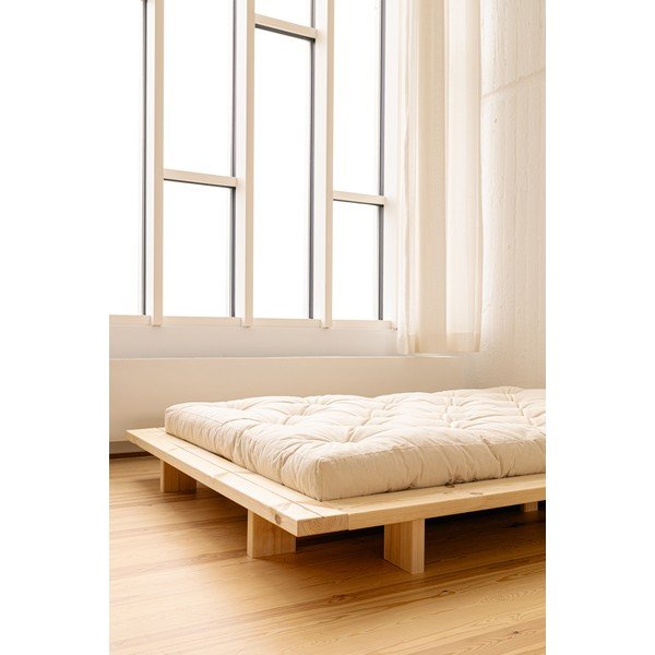 Double Latex fekete futon matrac, 90 x 200 cm - Karup Design-image-3