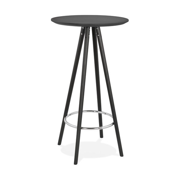 Debo fekete bárasztal, magasság 110 cm - Kokoon