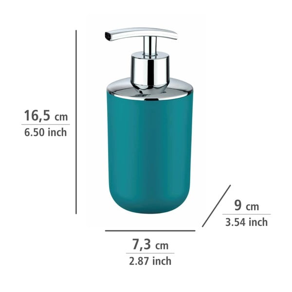 Brasil Petrol petróleumkék szappanadagoló - Wenko-image-3