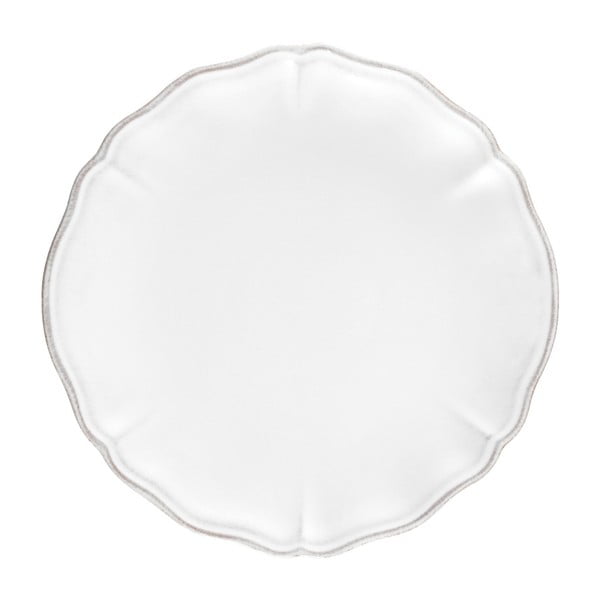 Alentejo fehér agyagkerámia desszertes tányér, ⌀ 21 cm - Costa Nova