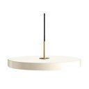 Krémszínű LED dimmelhető függőlámpa fém búrával ø 43 cm Asteria Plus Medium – UMAGE