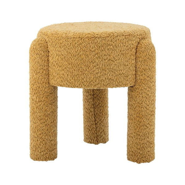 Okkersárga kárpitozott ülőke Bruno – Bloomingville-image-4