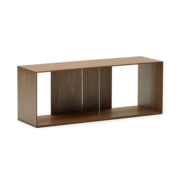 Natúr színű moduláris polcrendszer diófa dekorral 101x38 cm Litto – Kave Home-image-2