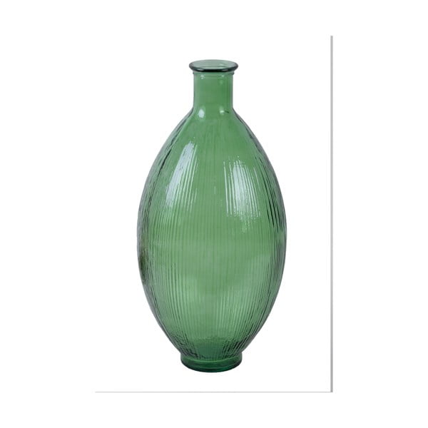 Ares zöld újrahasznosított üveg váza, magasság 59 cm - Ego Dekor