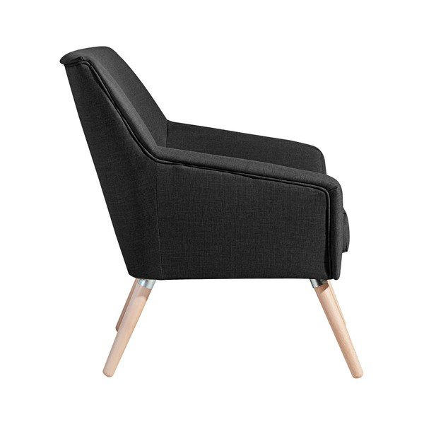 Alegro Line fekete fotel - Max Winzer-image-2