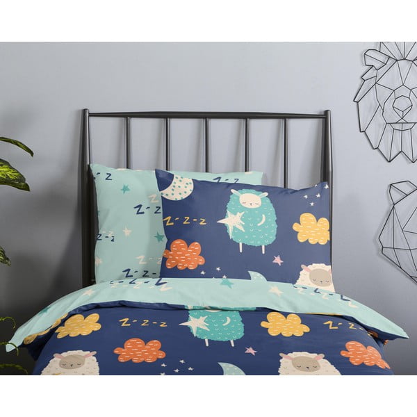 Egyszemélyes pamut gyerek ágyneműhuzat 140x200 cm – Good Morning-image-2