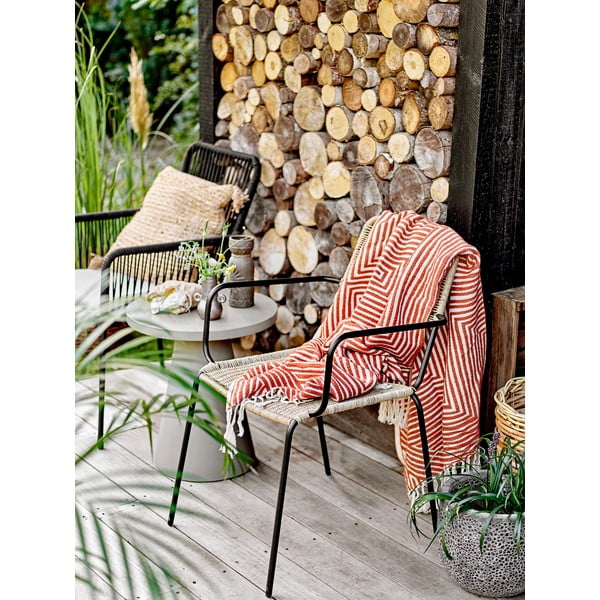 Fekete étkezőszék szett 2 db-os Santino – Bloomingville-image-1