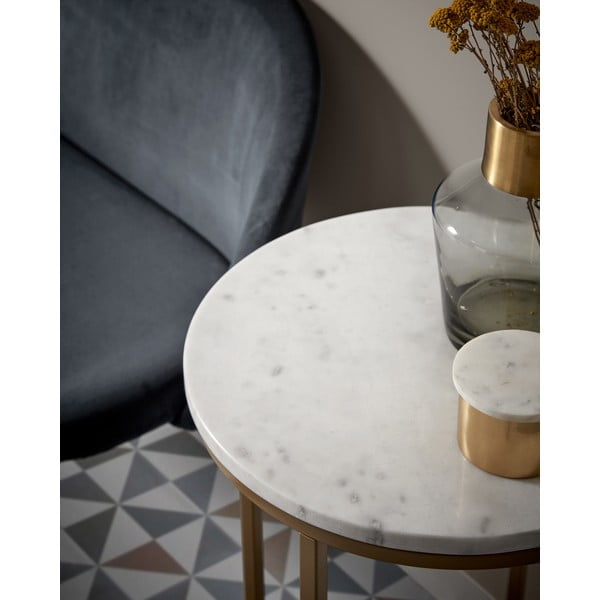 Shefield tárolóasztal, ø 43 cm - Kave Home-image-2