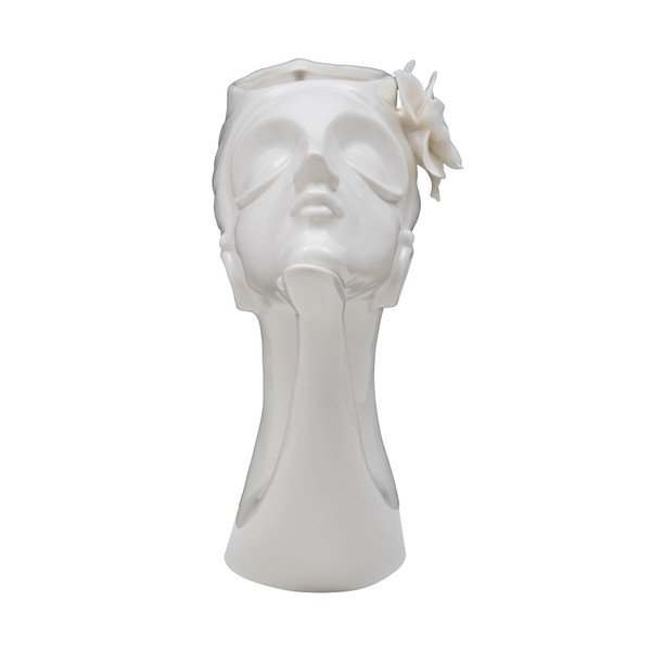 Thinking Woman fehér porcelán váza - Mauro Ferretti-image-2