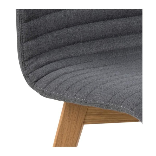 Antracitszürke étkezőszék szett 2 db-os Arosa – Actona-image-4