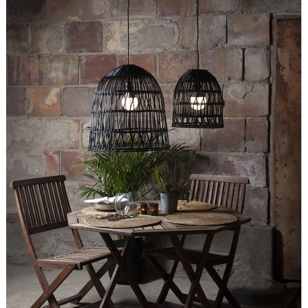 Fekete lámpabúra ø 48 cm Knute – Star Trading-image-3