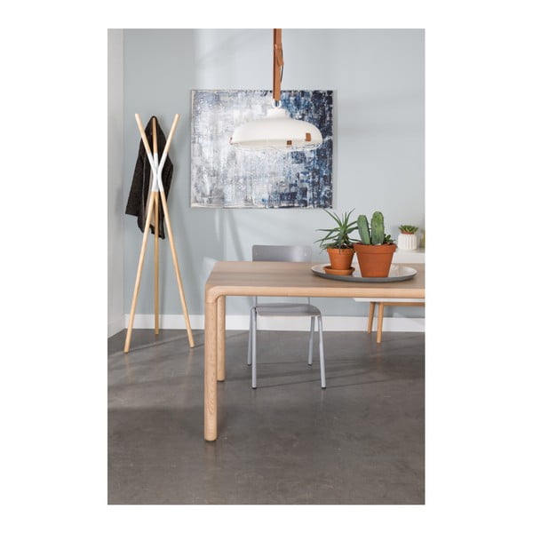 Étkezőasztal kőrisfa dekorral 90x220 cm Storm – Zuiver-image-1