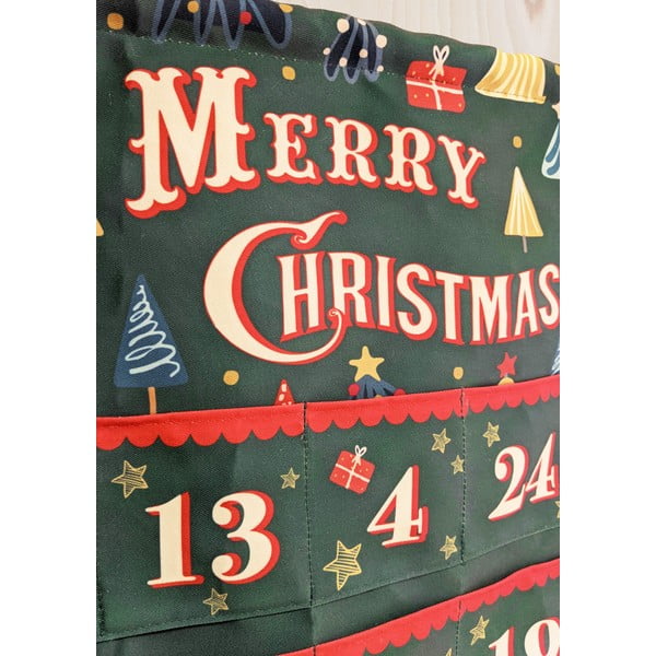 Pamut fali adventi naptár, 52 x 88 cm - eleanor stuart-image-2