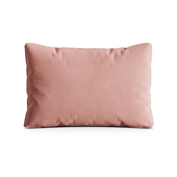 Rózsaszín bársony párna kanapéra Kemi – Cosmopolitan Design