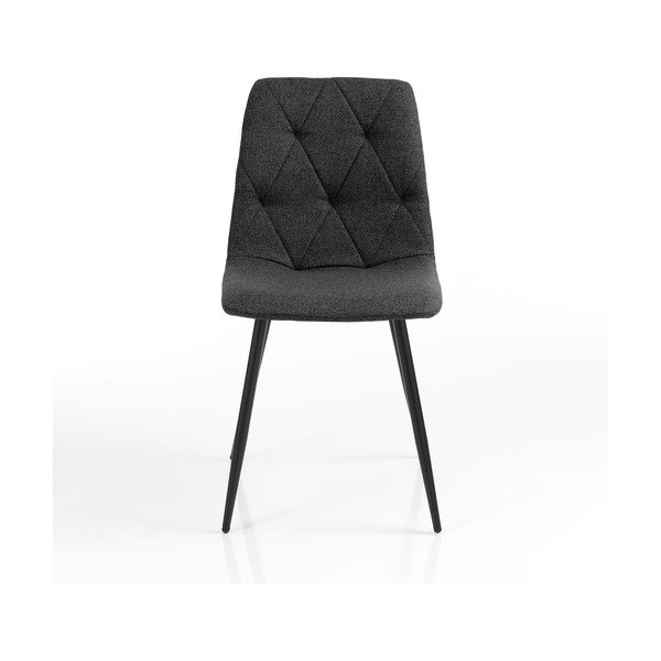 Fekete étkezőszék szett 2 db-os Mesh – Tomasucci-image-4