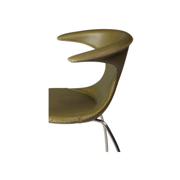 Flair zöld bőr szék - DAN-FORM Denmark-image-3