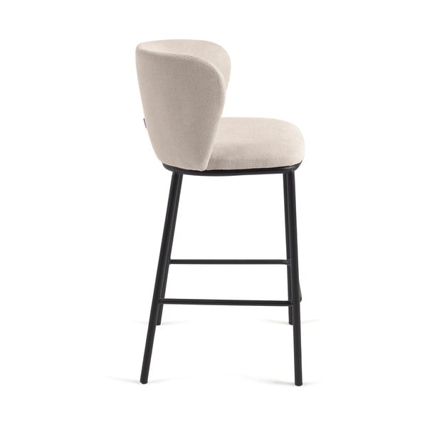 Bézs bárszék (ülésmagasság 65 cm) Ciselia – Kave Home-image-3