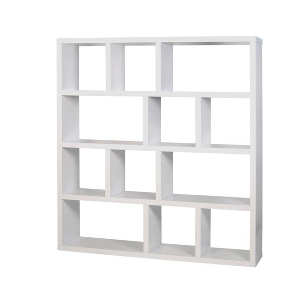 Fehér könyvespolc 150x159 cm Berlin – TemaHome-image-2