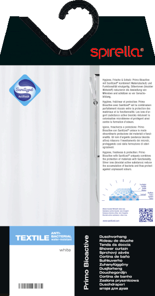 Zuhanyfüggöny 180x200 cm Primo – Spirella-image-1