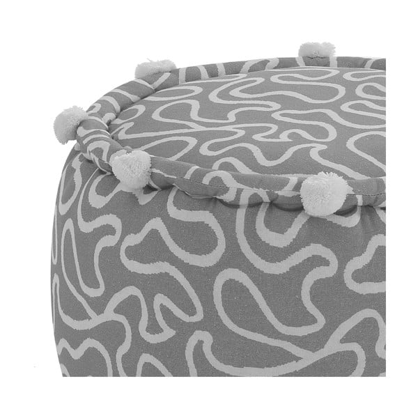 Világosszürke puff Tangle – Tomasucci-image-1