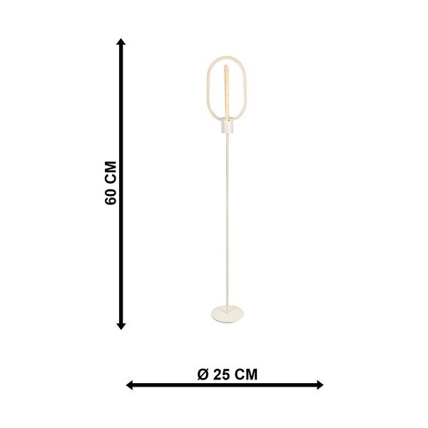 Fehér LED állólámpa (magasság 132 cm) Goktug – Squid Lighting-image-4