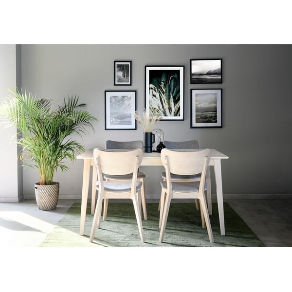 Szürke-natúr színű étkezőszék szett 2 db-os Kato - Rowico-image-4