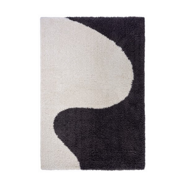 Fekete-fehér szőnyeg 120x170 cm – Elle Decoration