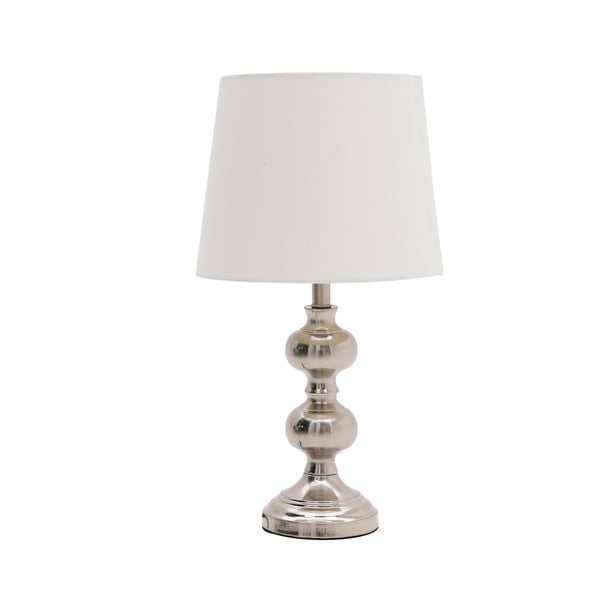 Metalico fém asztali lámpa fehér lámpaburával, magasság 47 cm - InArt