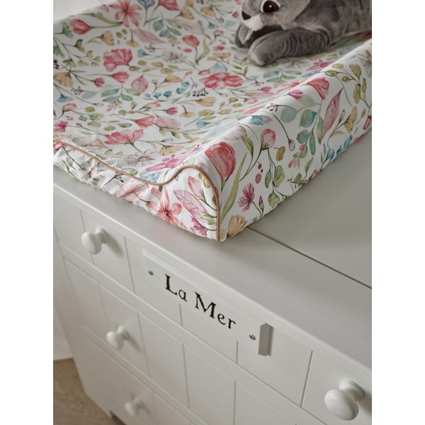 Floral pelenkázó alátét - Pinio-image-3