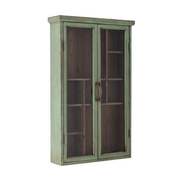 Zöld jegenyefenyő tálalószekrény 13,5x80 cm Hazem – Bloomingville-image-2