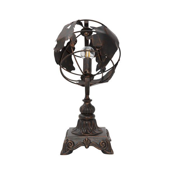 Fekete asztali lámpa fém búrával (magasság 40 cm) World Industry – Mauro Ferretti-image-3