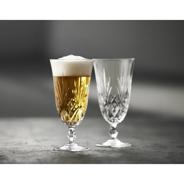 Sörös pohár szett 4 db-os 400 ml Melodia – Lyngby Glas-image-2