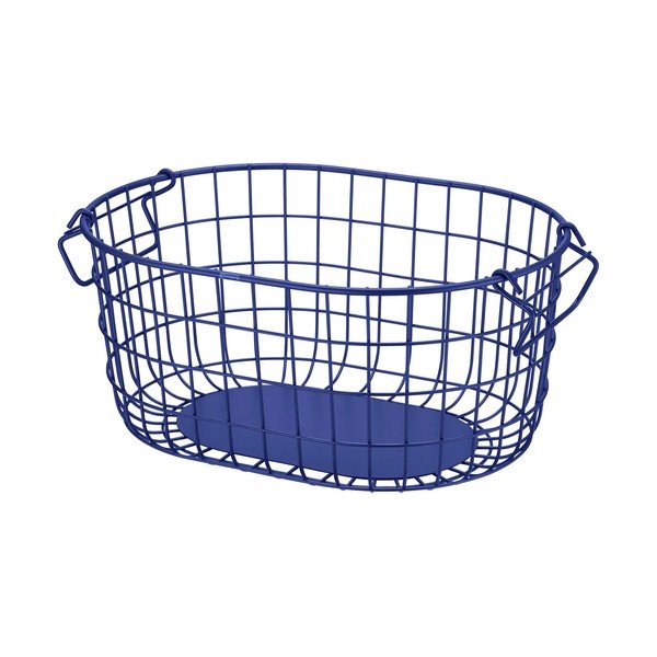 Fémhuzalos fém tárolókosár 37x27x17 cm Kago M – Blomus-image-2