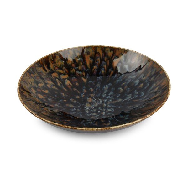 Barna mély porcelán tányér ø 21 cm Resto – BonBistro
