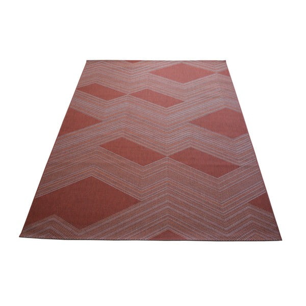 Red Retro fokozottan ellenálló szőnyeg, 200 x 250 cm - Floorita