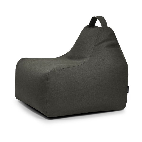 Sötétszürke gyerek babzsákfotel Game Amuse – SLOWDOWN