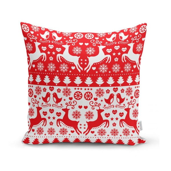 Christmas 4 db karácsonyi párnahuzat és asztali futó szett - Minimalist Cushion Covers-image-2