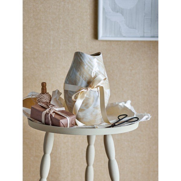 Bézs agyagkerámia váza (magasság 31 cm) Obsa – Bloomingville-image-2