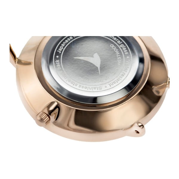 Go női karóra, ezüstszínű rozsdamentes acél szíjjal - Emily Westwood-image-2