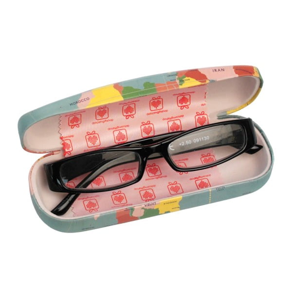 World Map szemüvegtok tisztítókendővel - Rex London-image-4