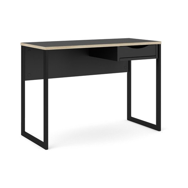 Function Plus fekete íróasztal, 110 x 48 cm - Tvilum-image-2