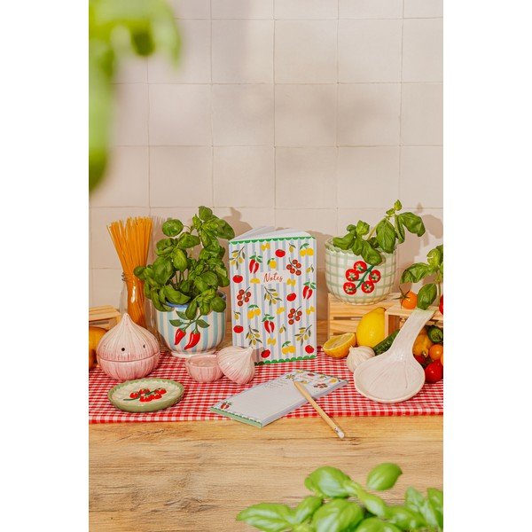 Kerámia kézzel festett kaspó ø 12 cm Chilli – Sass & Belle-image-2