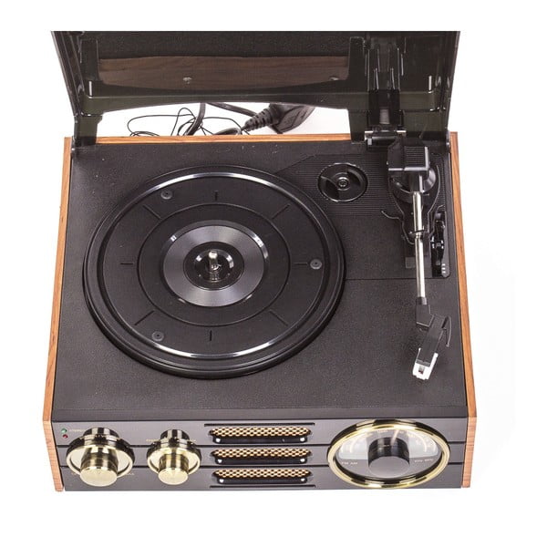 Empire Black TG-192 fekete lemezjátszó rádióval - GPO-image-4