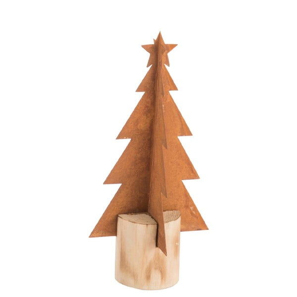 Tree fém, karácsonyi dekoráció, 23 cm magas - J-Line