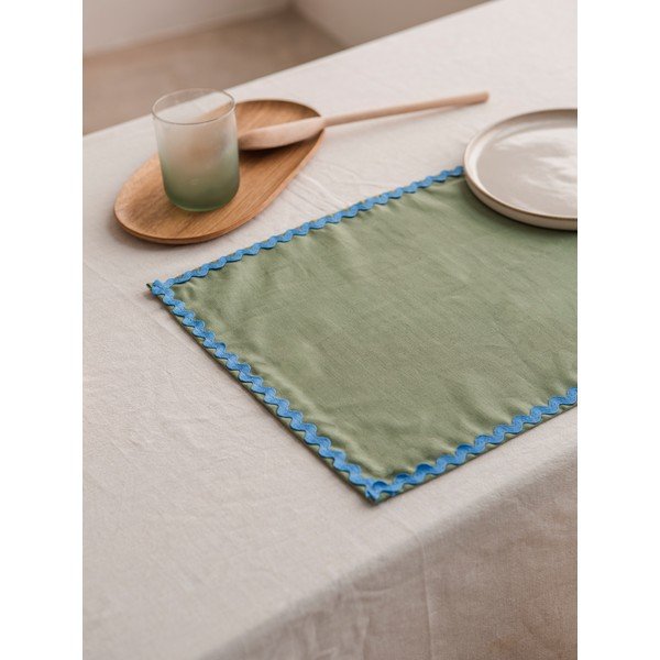 Textil tányéralátét szett 2 db-os 35x50 cm Wavy – Really Nice Things-image-1