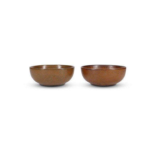 Barna porcelán leveses tálka 710 ml Ovio – BonBistro-image-2
